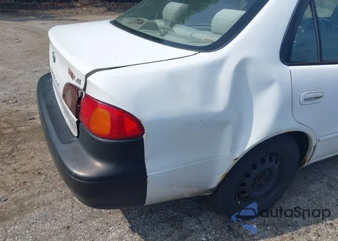 2001 Toyota Corolla Le из США, поврежденный, VIN 2T1BR12E81C451844